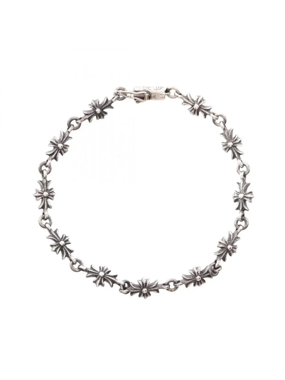 Chrome Hearts Bracelet Tiny CH Plus 925 Sterling Silver